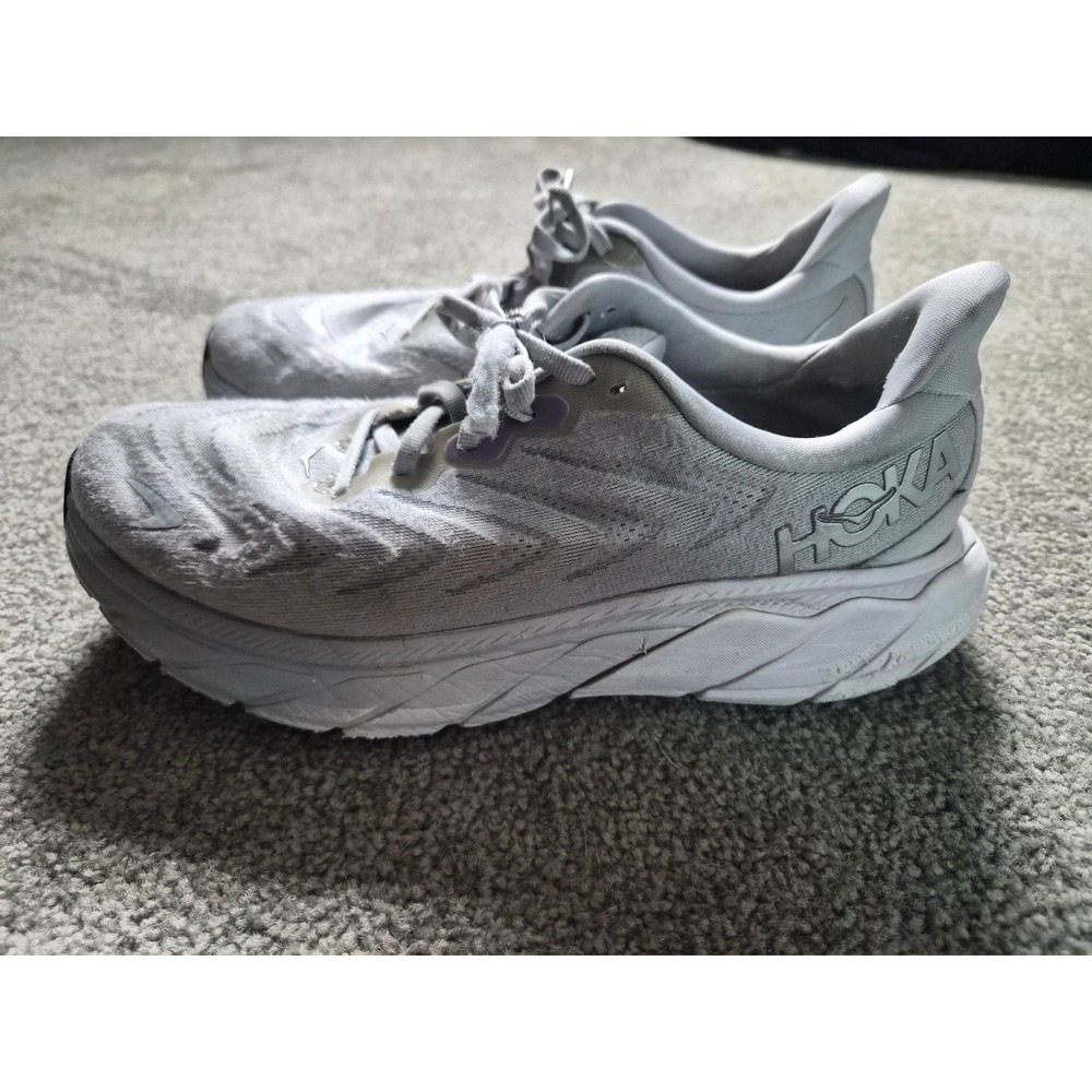 Hoka One One Arahi 6 Harbor Mist Silver Running Shoes 1123195 Womens 8B